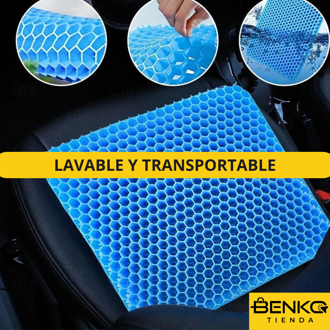 Cojín de Gel - Confort Ergonómico - Comodidad Todo el Día