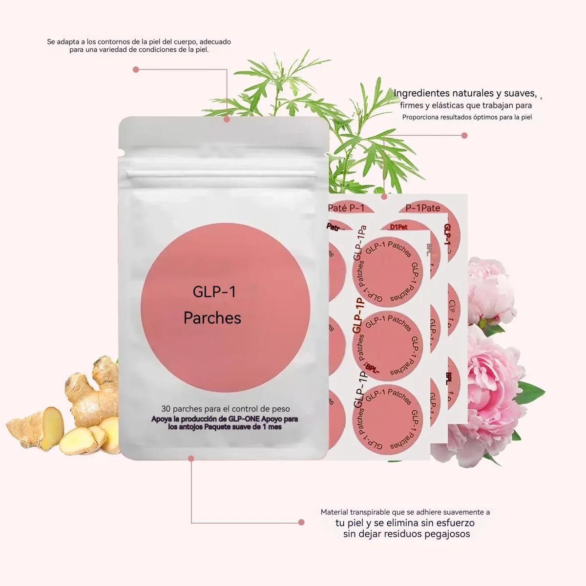 PARCHES DE BARBERINA ADELGAZANTES - CONTROLA TU PESO FACIL