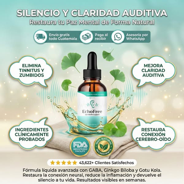 EchoFree – Adiós al Ruido Molesto 👂❌ + Envió GRATIS 📦👂