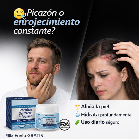 ROYCEDERM – Cuidado para Dermatitis, Psoriasis y Piel Seborreica