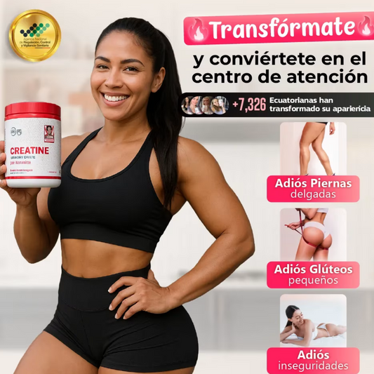 CREATINE MONOHYDRATADA 🍑 ORIGINAL 5 EN 1 (+COLAGENO) + ENVIO GRATIS
