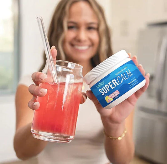 NELLO SuperCalm - Relajante Natural con Ashwagandha y Glicinato de Magnesio que Reduce el Cortisol y Mejora el Enfoque Total + Envío Gratis 🎁